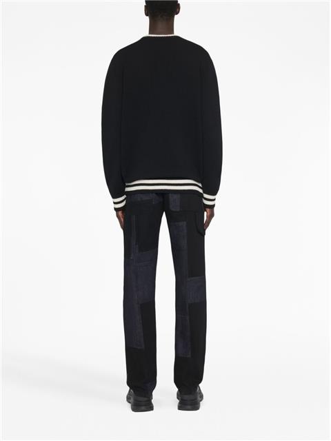 WizWid 알렉산더 맥퀸 Alexander McQueen Sweaters Black 760760Q1XII1011