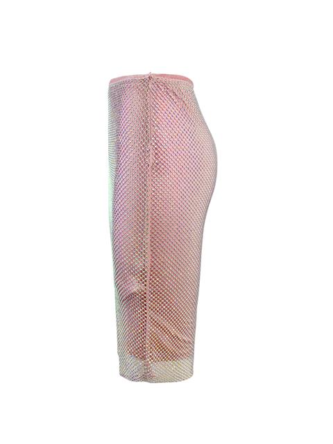 Sportmax | 막스마라 스포트막스 FW24 Tulle Skirt With Rhinestones 2422636011600-ZINNIA002 Rose 막스마라 스포트막스 FW24... 